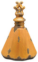 Hannes 21" Ceramic Decorative Bottle, Gold