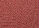 Colonial Mills Bristol WL11 Rosewood Traditional Area Rug, Round 10'x10'