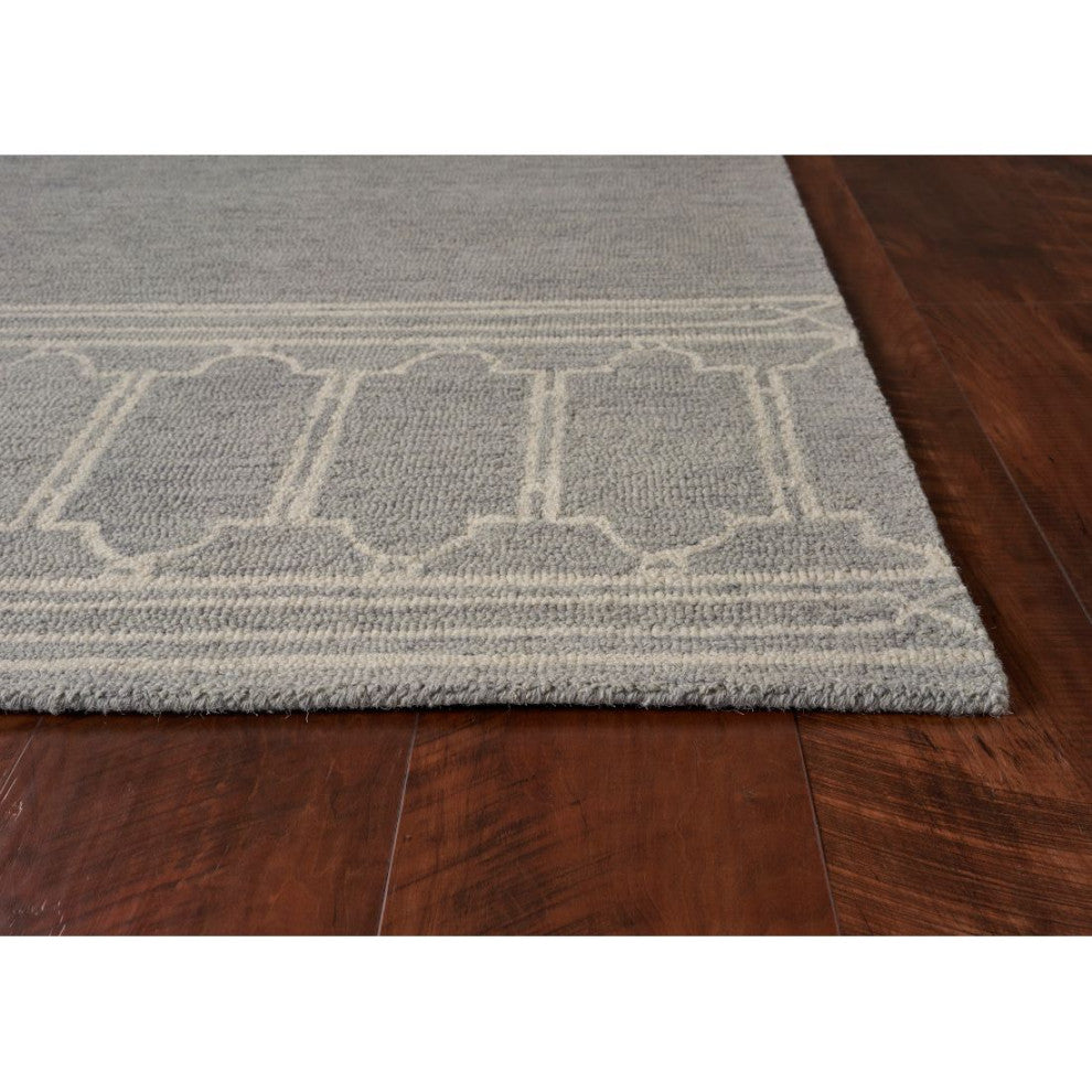 KAS Gramercy 1633 Gray Cassa Area Rug, 3'x5'