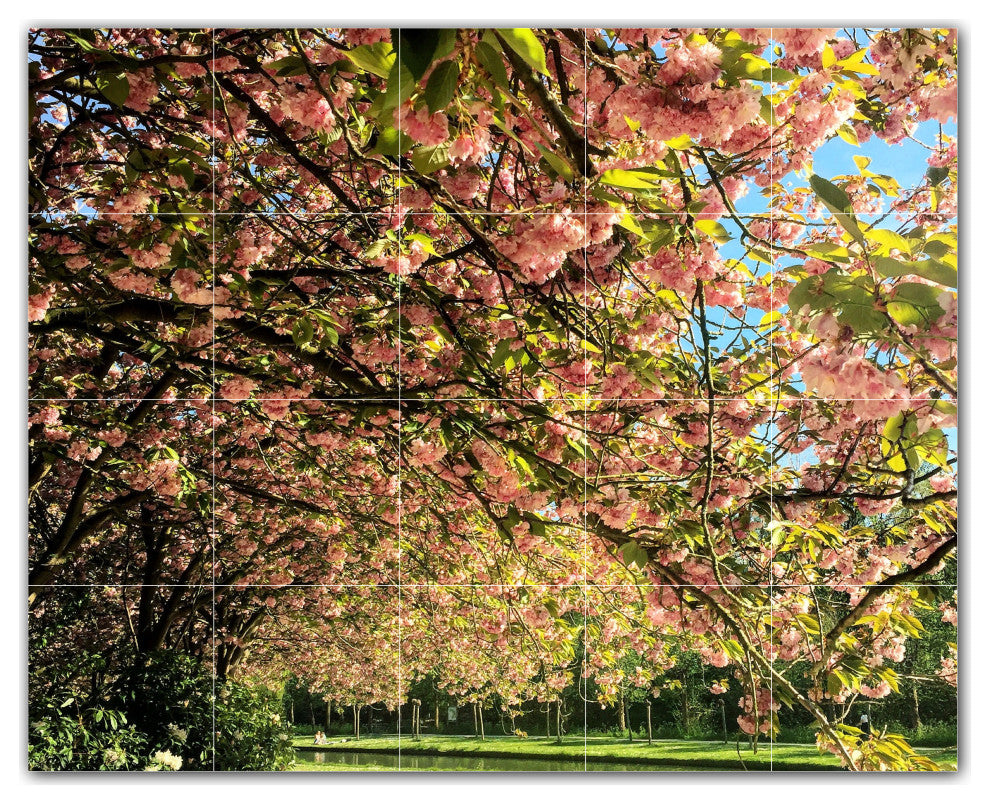 Spring Ceramic Tile Wall Mural Hz500950-54xl. 60