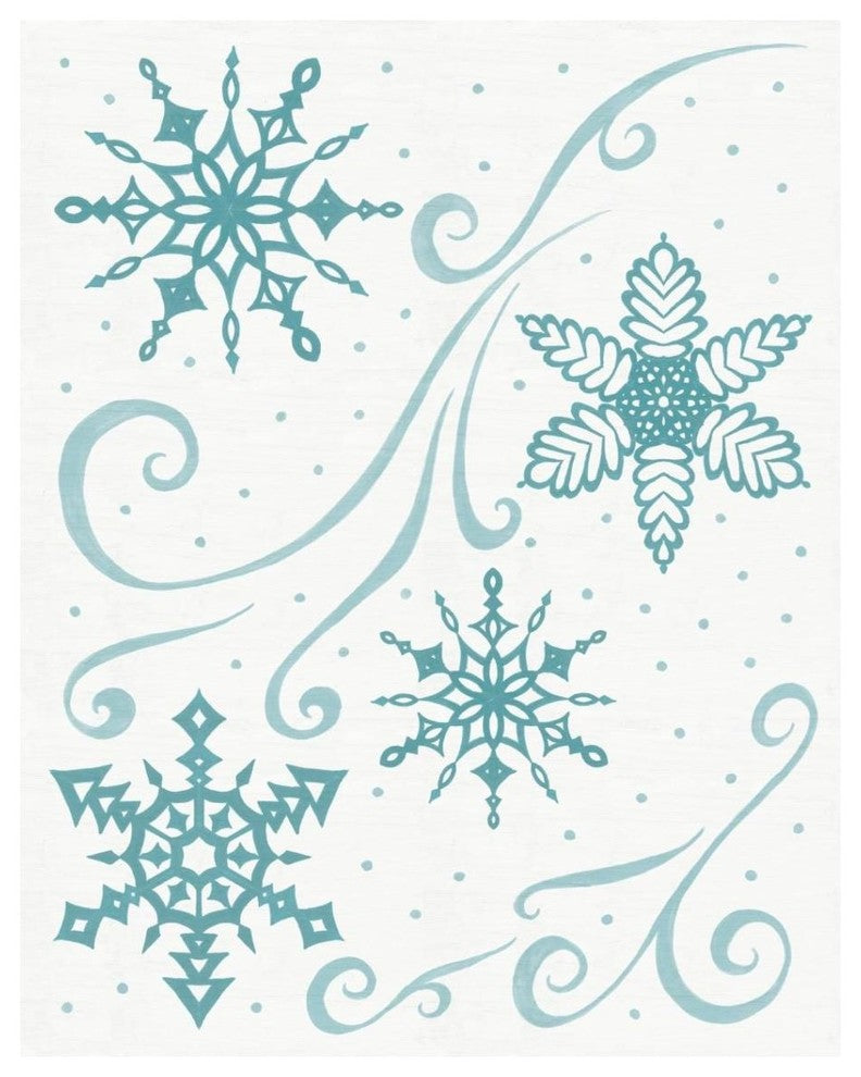 "Christmas Otomi Tile I" Digital Paper Print by Elyse DeNeige, 30"x37"