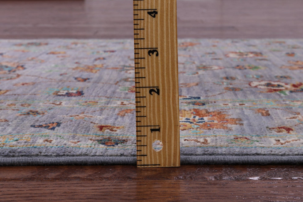 2' 8" X 9' 10" Handmade Persian Tabriz Wool Runner Rug - Q12583