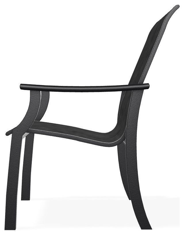 St. Catherine Sling Outdoor Armchair, Augustine Shadow/Black