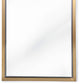 Rectangle Mirror, Brass