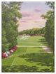 "4th Hole Bethpage Black" Digital Paper Print by Diane Romanello, 14"x18"