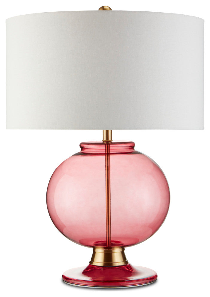 Jocasta Red Table Lamp