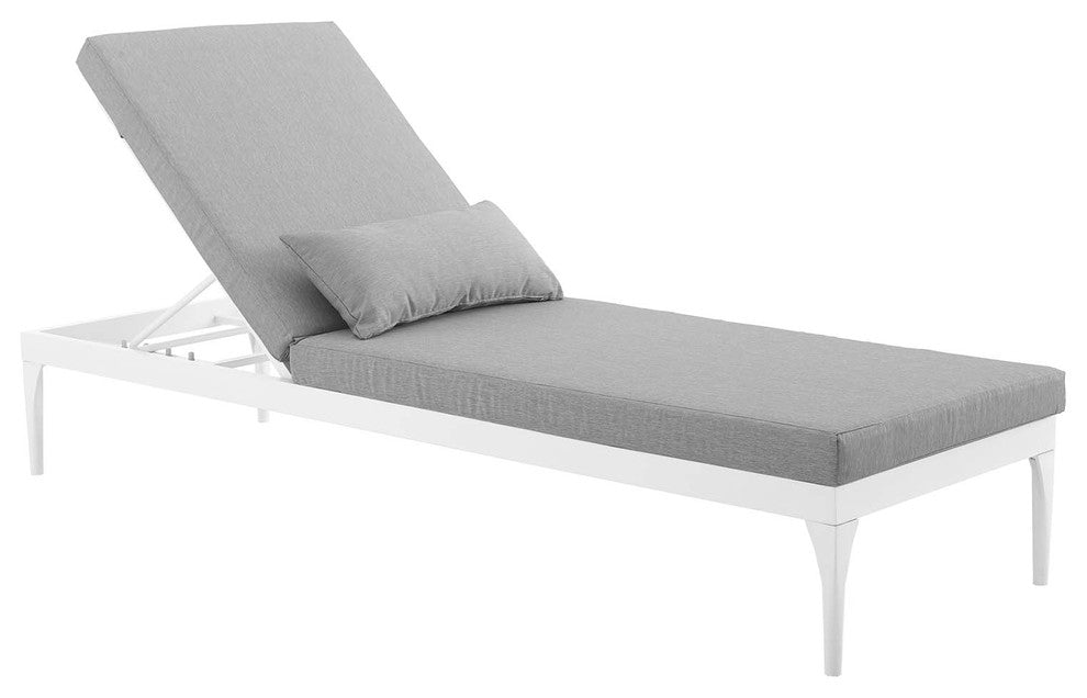 Perspective Cushion Outdoor Patio Chaise Lounge Chair