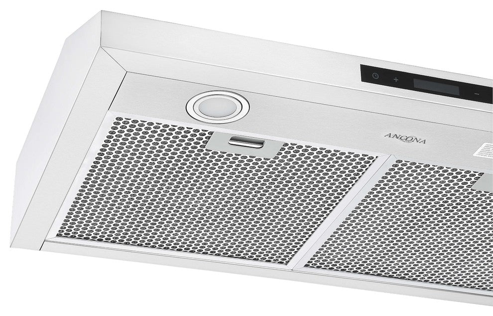 Slim Stainless Steel Under Cabinet Range Hood, 30"