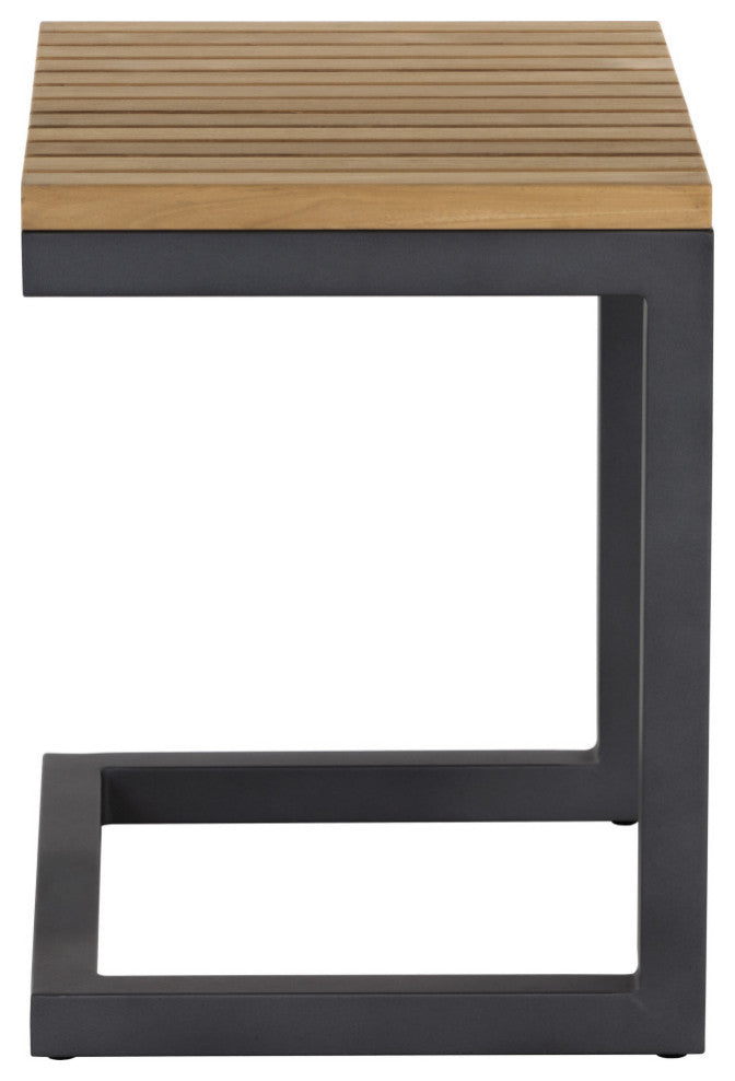 Geneve C-Shaped End Table