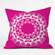 Deny Designs Karen Harris Mod Medallion Magenta Outdoor Throw Pillow