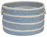 Colonial Mills Basket Poppy Basket Blue Ice Round