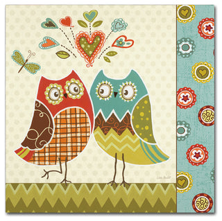 'Owl Wonderful II' Canvas Art by Lisa Audit