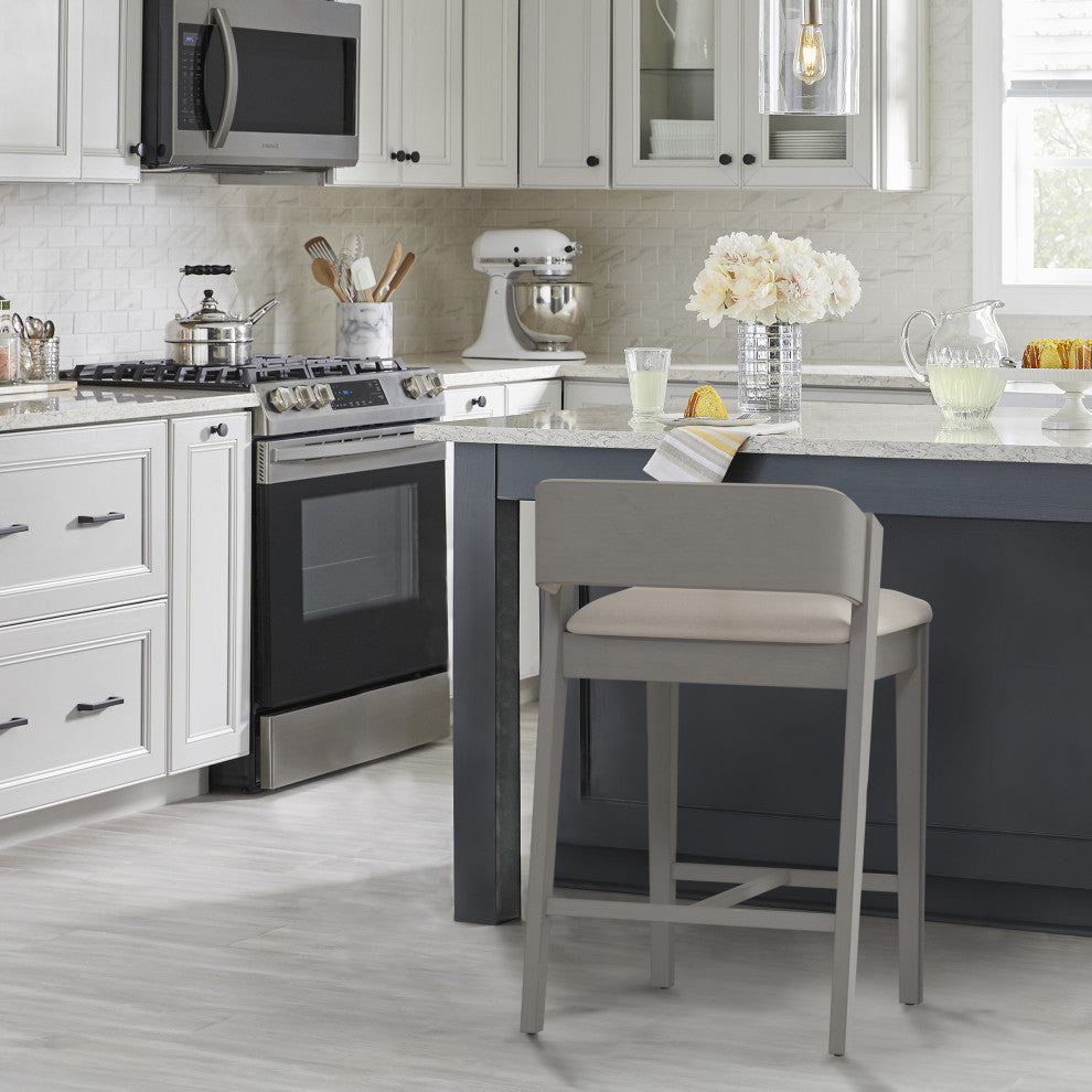 Hillsdale Dresden Wood Counter Height Stool