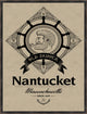 Nantucket Nautical Sign, Giclee Reproduction Artwork