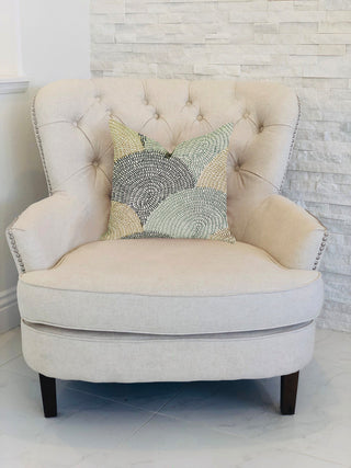 Marquee Lagoon Multiple Color Luxury Throw Pillow, 20"x30" Queen
