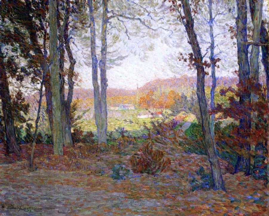 Henri Lebasque Landscape With House in the Woods Wall Decal