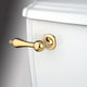 Kingston Brass Toilet Tank Lever, Polished Brass