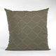 Bronze Kona Embroidery, Some Shine Luxury Throw Pillow, 20"x36" King