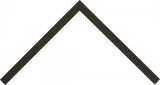 Textured Charcoal Picture Frame, 3/4", Easle Back, Modern, 8 x 10