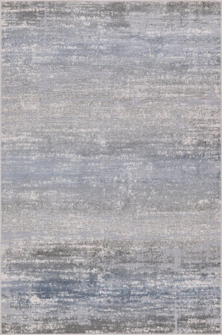 High-Low Hudson Gray/Blue Rug, Gray, 5'3"x8'