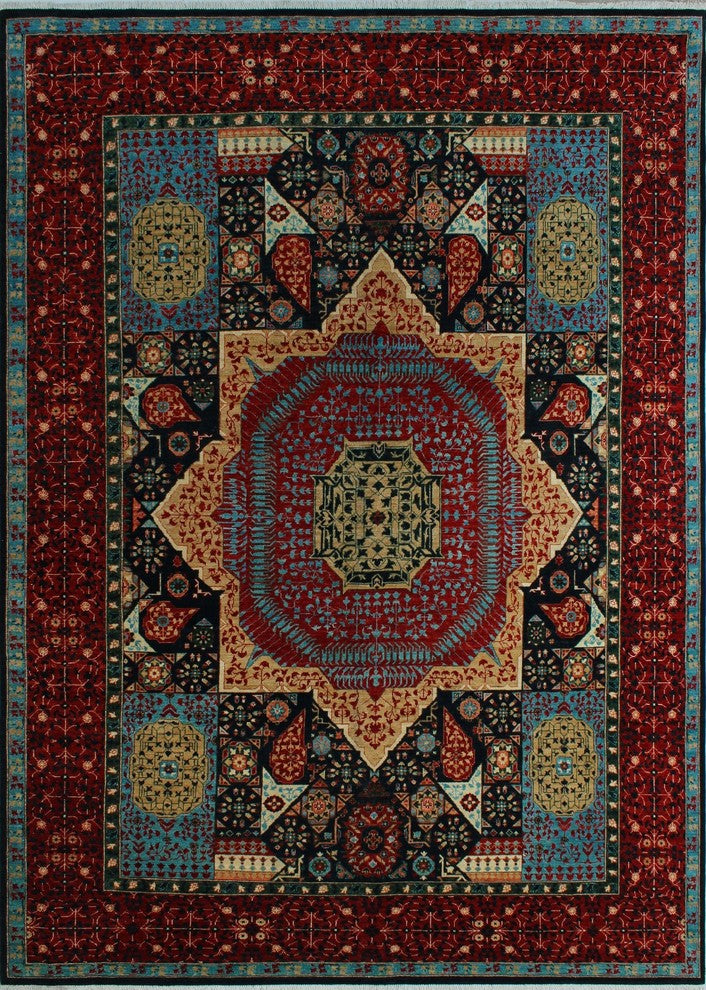 Aria Fine Chobi Henrietta Red Rug
