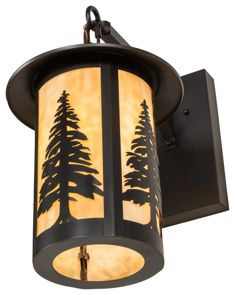 10 Wide Fulton Tall Pines Wall Sconce
