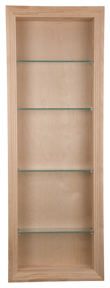 Nashville Recessed Unfinished Niche 31.5"h x 15.5"w x 3.5"d
