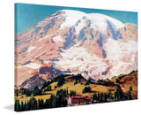 "Mt. Rainier" Painting Print on Wrapped Canvas