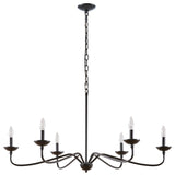 Ink+Ivy Brighton 6-Light Farmhouse Chandelier