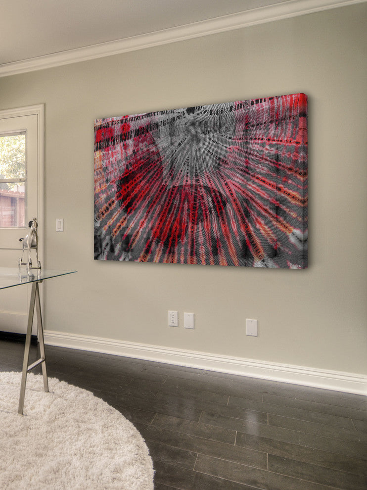 "Butterfly Webbed" Print on Canvas, 45"x30"