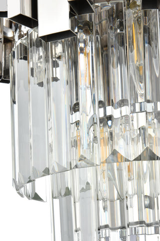 Home Living 12" Wall Sconce, Chrome