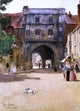 Frederick Childe Hassam Gateway at Canterbury, 18"x27" Gallery Wrapped Canvas