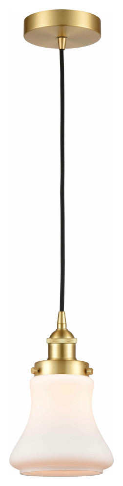 Innovations 616-1PH-SG-G191 1-Light Mini Pendant, Satin Gold