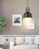 Farmhouse Black Chandelier Industrial Hanging Light Fixture for Kitchen Island