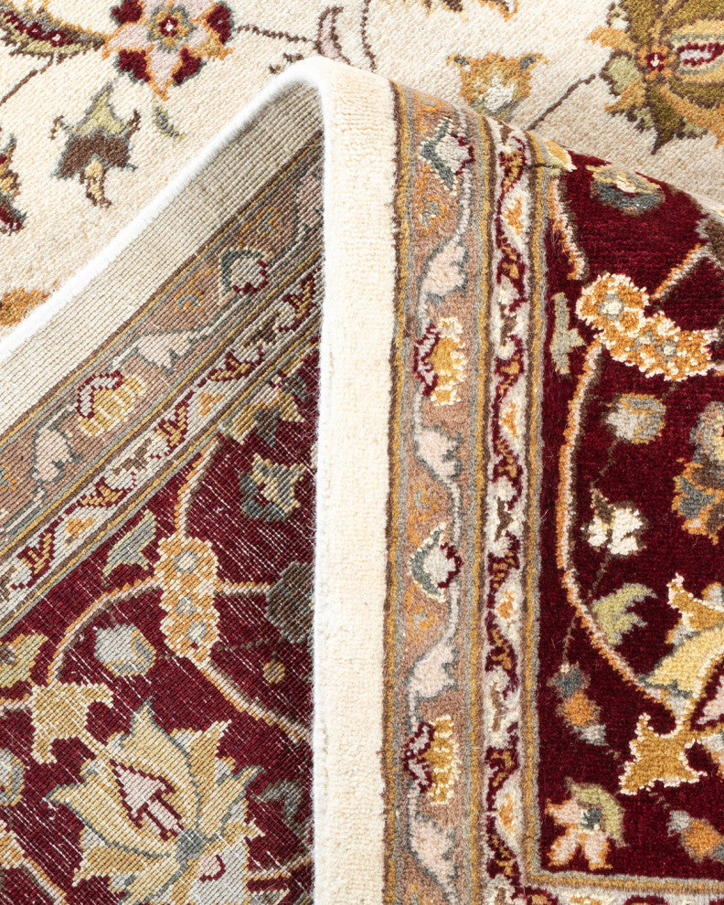 MOGUL, Hand Knotted Area Rug 9' 1" X 6' 1"
