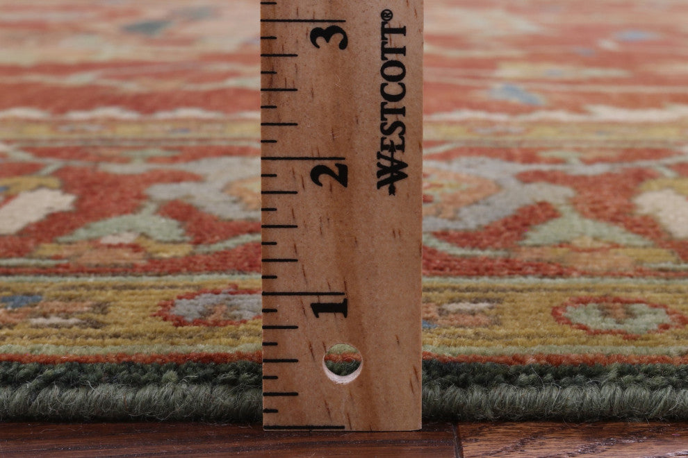 8' 10" X 11' 11" Persian Fine Serapi Handmade Wool Rug - Q16022