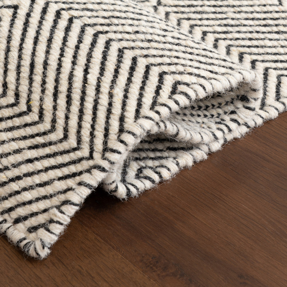 Nuloom Hand-Tufted Trellis Rug, Ivory 9'x12'