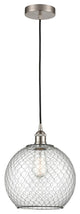 Innovations 616-1P-SN-G122-10CBK 1 Light Pendant, Brushed Satin Nickel
