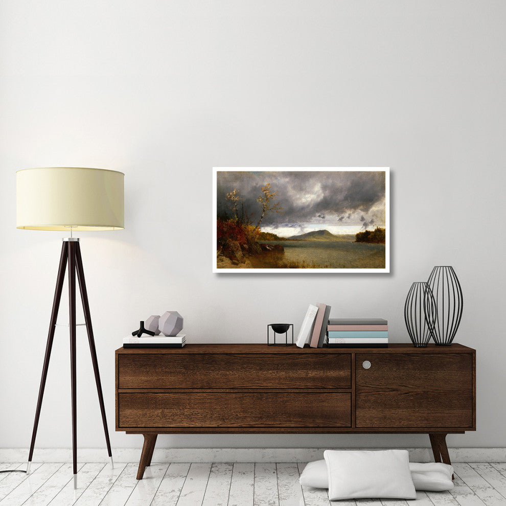 "Lake George, 1870" Digital Paper Print by John Frederick Kensett, 42"x25"