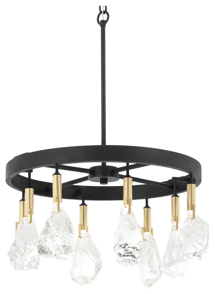 Minka Metropolitan, N7868-678-L, Rare Elements, 8-Light Chandelier