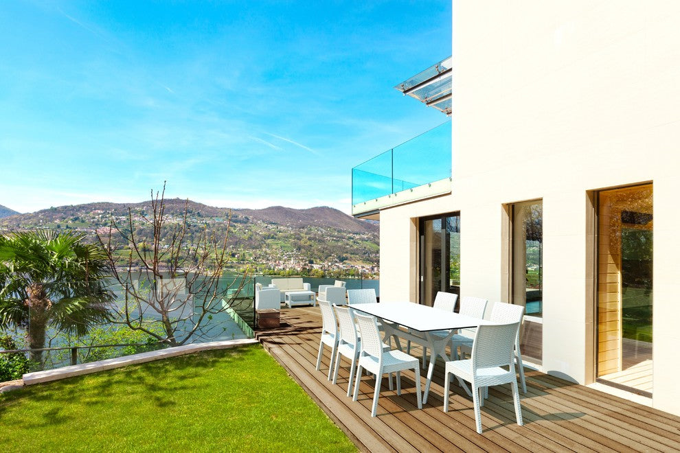 Ibiza Rectangle Table 71", White