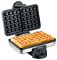 Belgian Mini Waffle Maker with Shade Control, Makes 2 at Once, Create, Makes 2 at Once