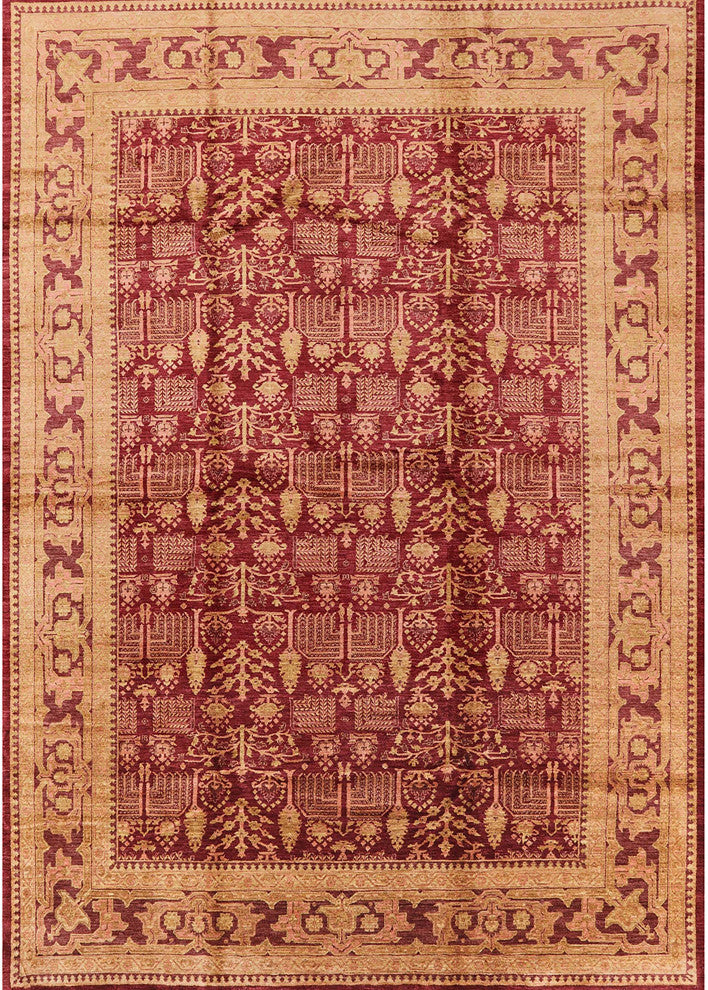Ahgly Company Indoor Rectangle Mid-Century Modern Area Rugs, 8' x 12'