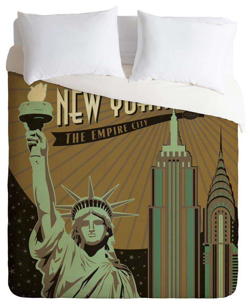 Deny Designs Anderson Design Group New York Duvet Cover - Lightweight