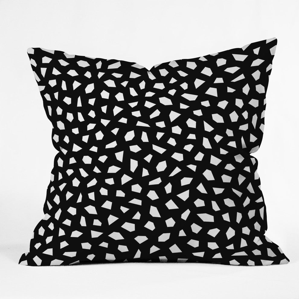 Kelly Haines Geometric Mosaic V2  Throw Pillow