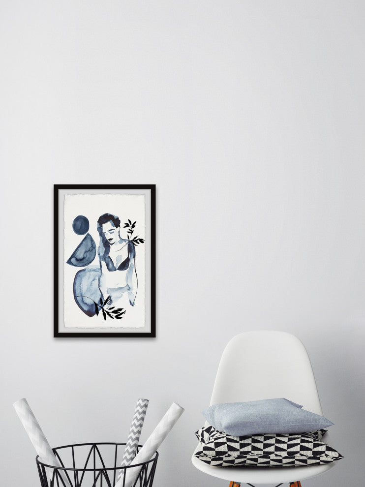 "Akira" Framed Painting Print, 16x24
