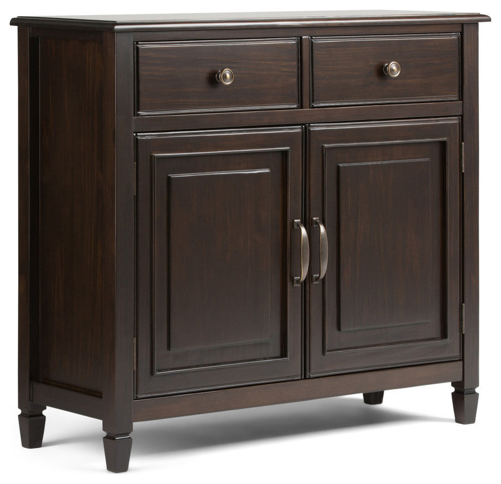 Connaught Entryway Storage Cabinet, Dark Chestnut Brown
