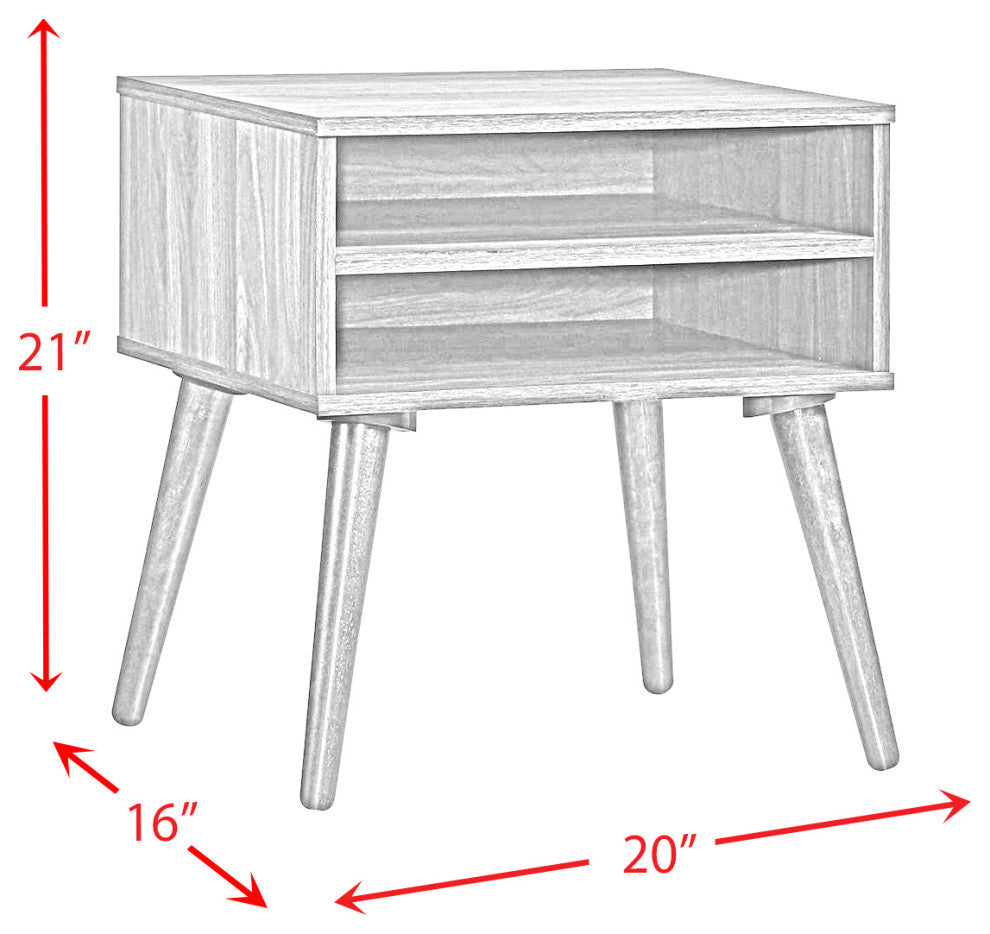 Coyote Queen Bed WithCarroll Emerald WithTwo End Table, 3A Packing