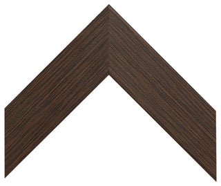 Meade Framed Wall Mirror, Espresso Textured, 20"x48"