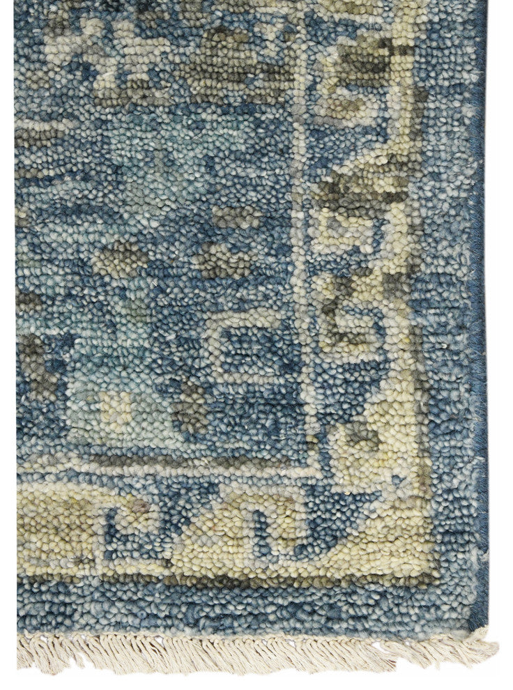 Willow Mesa Area Rug, Blue, 9' x 12', Tribal